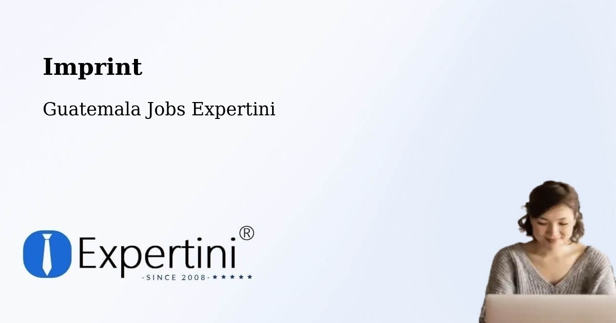 Imprint – Sayaxché - Guatemala Jobs Expertini